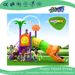 Small Single Cylinder Slide Children Playground (BBE-A47)