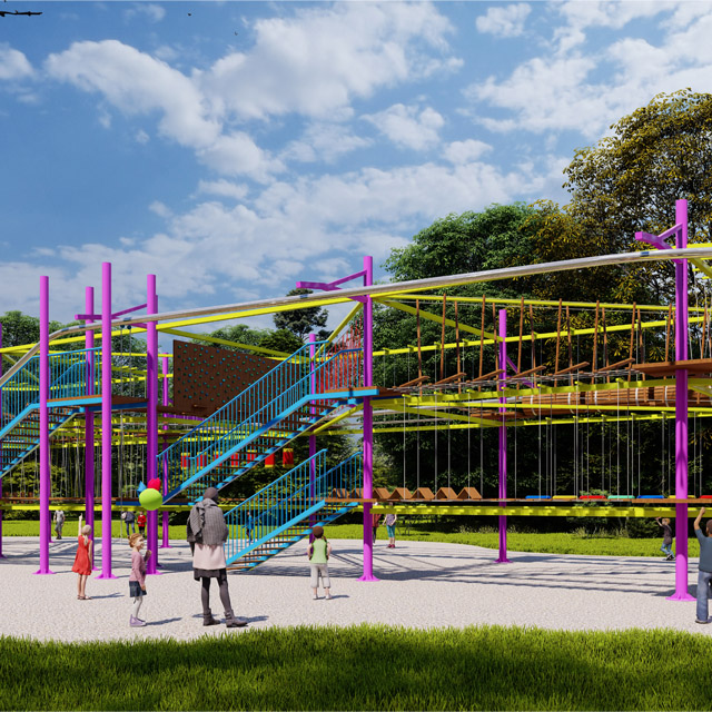 Adventure attraction for cable park and outward bound (HK-C2205003)