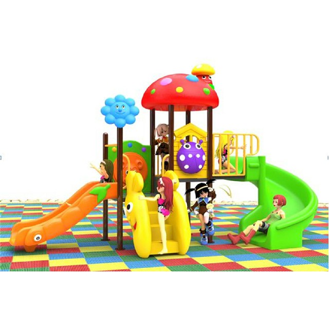 Kindergarten Plastic Slide Children Combination Playground(BBE-N27)