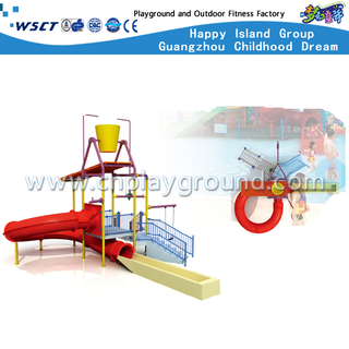 Outdoor Kids Water Park Slide Equipment for Sale (HD-6601)