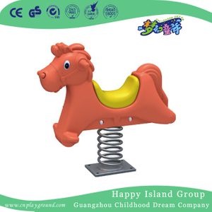 Outdoor Children Cartoon Animal Plastic Rocking Ride Equipment (HJ-20312)