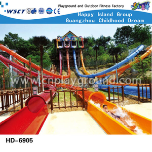 Water Parks Large Plastic Slide Equipment For Kids And Adult（A-06905）