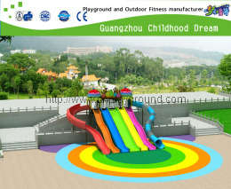 High Quality Outdoor FRP Slide Playground for Kids Play (H14-03255)