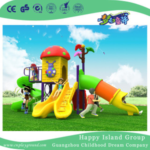  New Outdoor Red Cartoon Mushroom House Children Playground Equipment (H17-A17)